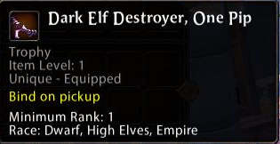 Dark Elf Destroyer, One Pip.png