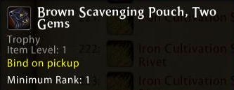 Brown Scavenging Pouch, Two Gems.png